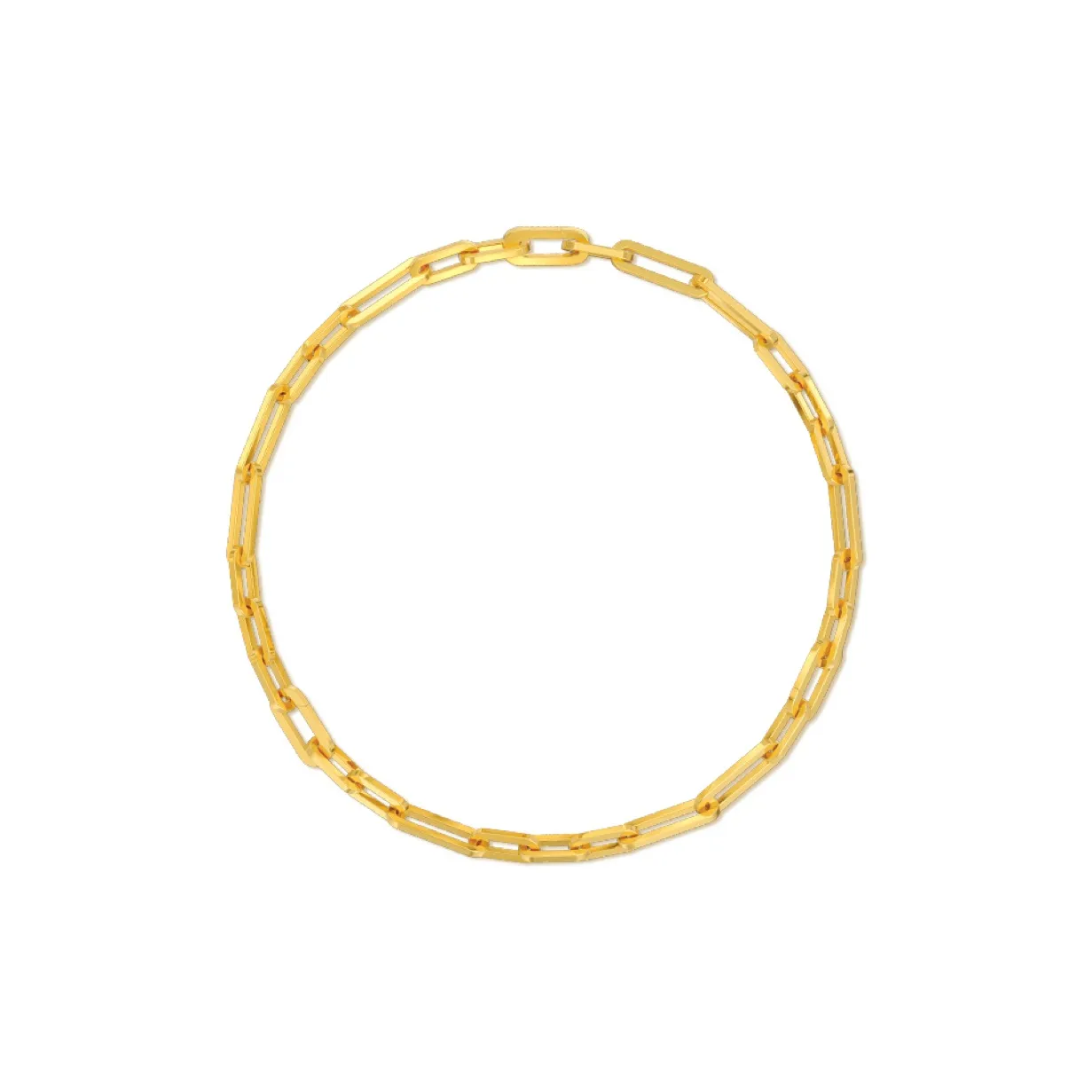 Mistova JEWELRY Eco Friendly Gold Plated Copper Chain Ring Necklace Unisex