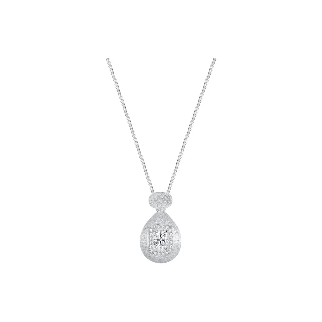 Heart Grass 999 Fine Silver Necklaces Women's