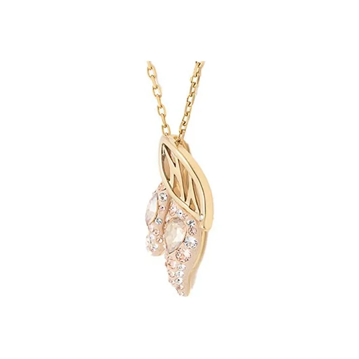 Swarovski Graceful Bloom Faux Crystal Necklaces Women's