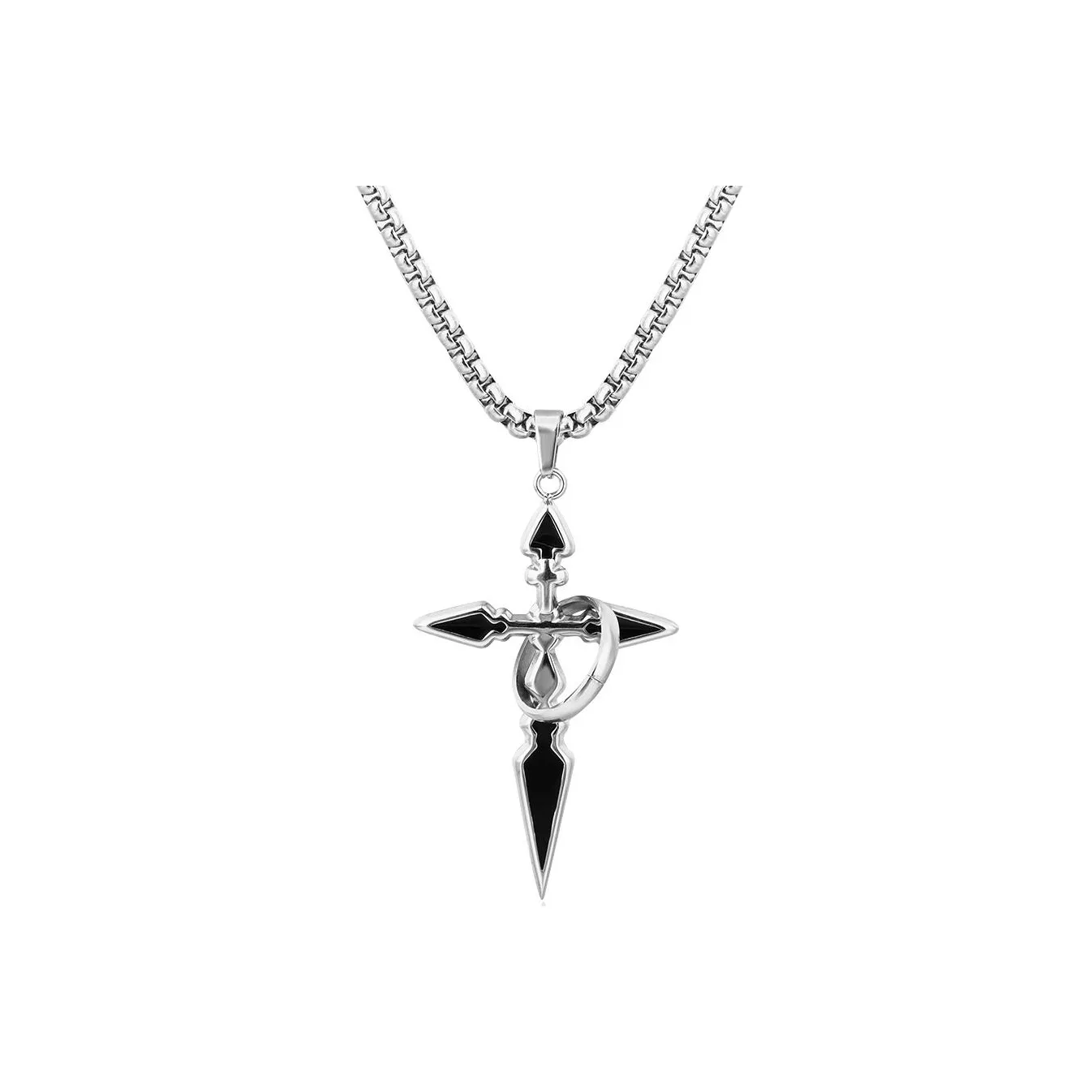 DH7 Титановые стальные ожерелья унисекс