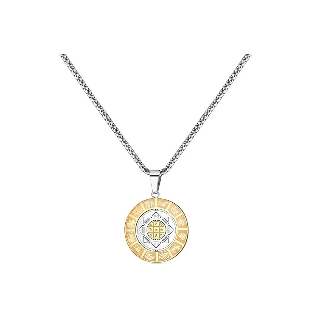 FOREVER MELODY Ожерелья из титанового сплава Мужской