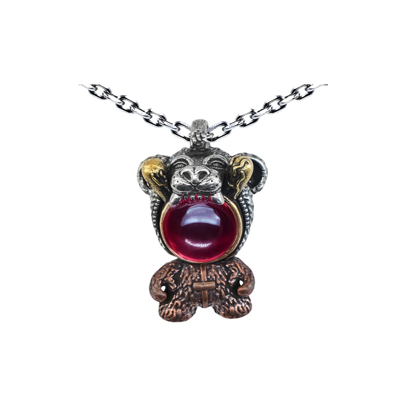 Shiraki Black Ice Серебряный Сплав Медные Ожерелья Унисекс