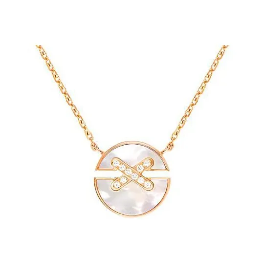 Chaumet LIENS 18K Rose Gold Necklaces Women's