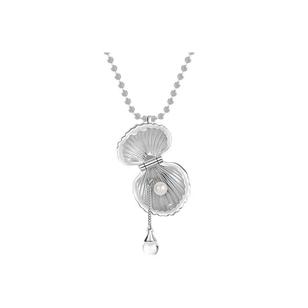 GUDS GAVE Alloy Faux Pearl Glass Necklaces Women's