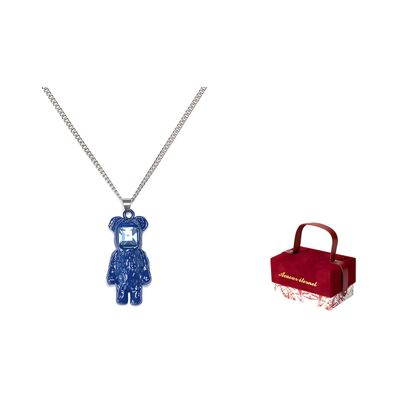 MERCI ERDE Титановая сталь Ожерелье Унисекс