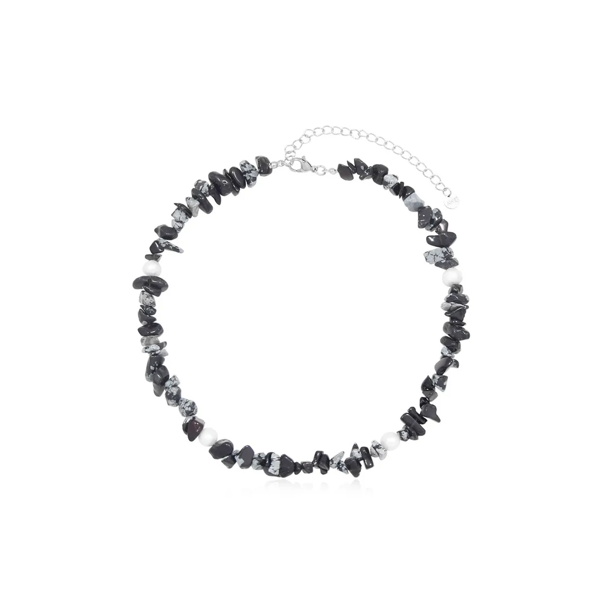 AWE Каменный Bestie Hip Hop Пара Цепочка на ключицу Черный Choker Ожерелье Женские