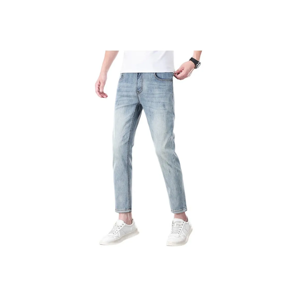 BINGSHENG Унисекс Джинсы