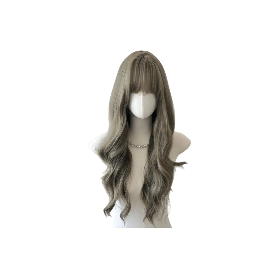 Sweet Pillow House Перука Женская Естественная Объемная Полная Перука для всей головы Мятно-коричневая Длинная Кудрявая Перука из человеческого волоса Набор