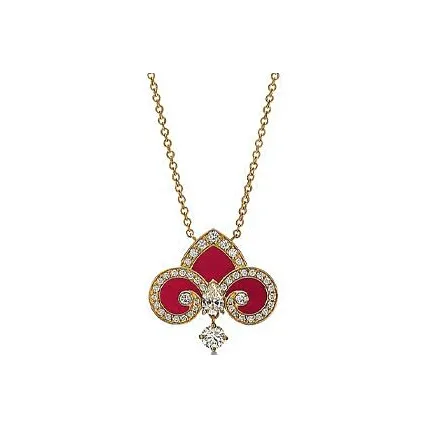 TIFFANY & CO. Keys Collection Necklaces Women's Gold