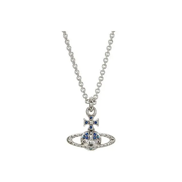 Vivienne Westwood Brass Necklaces Unisex Silver
