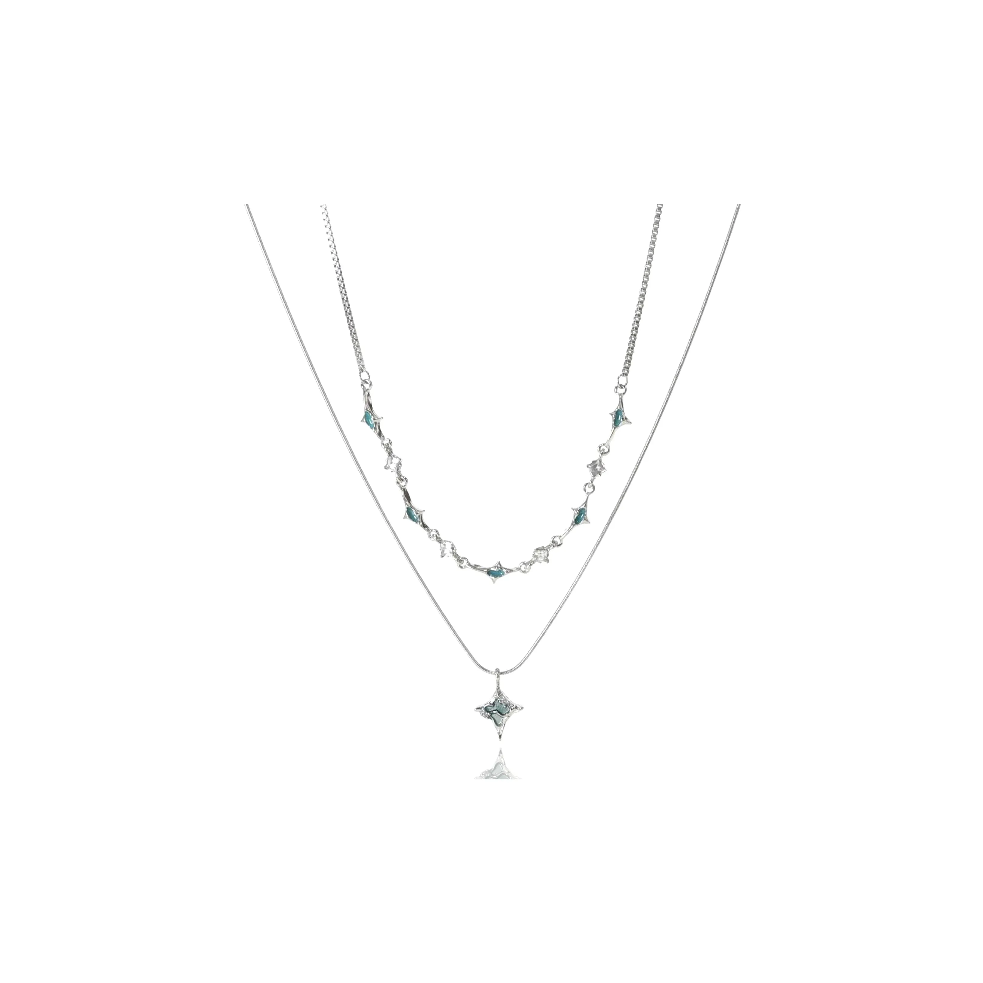 FireMonkey 999 Fine Silver Necklaces Women's Silver
