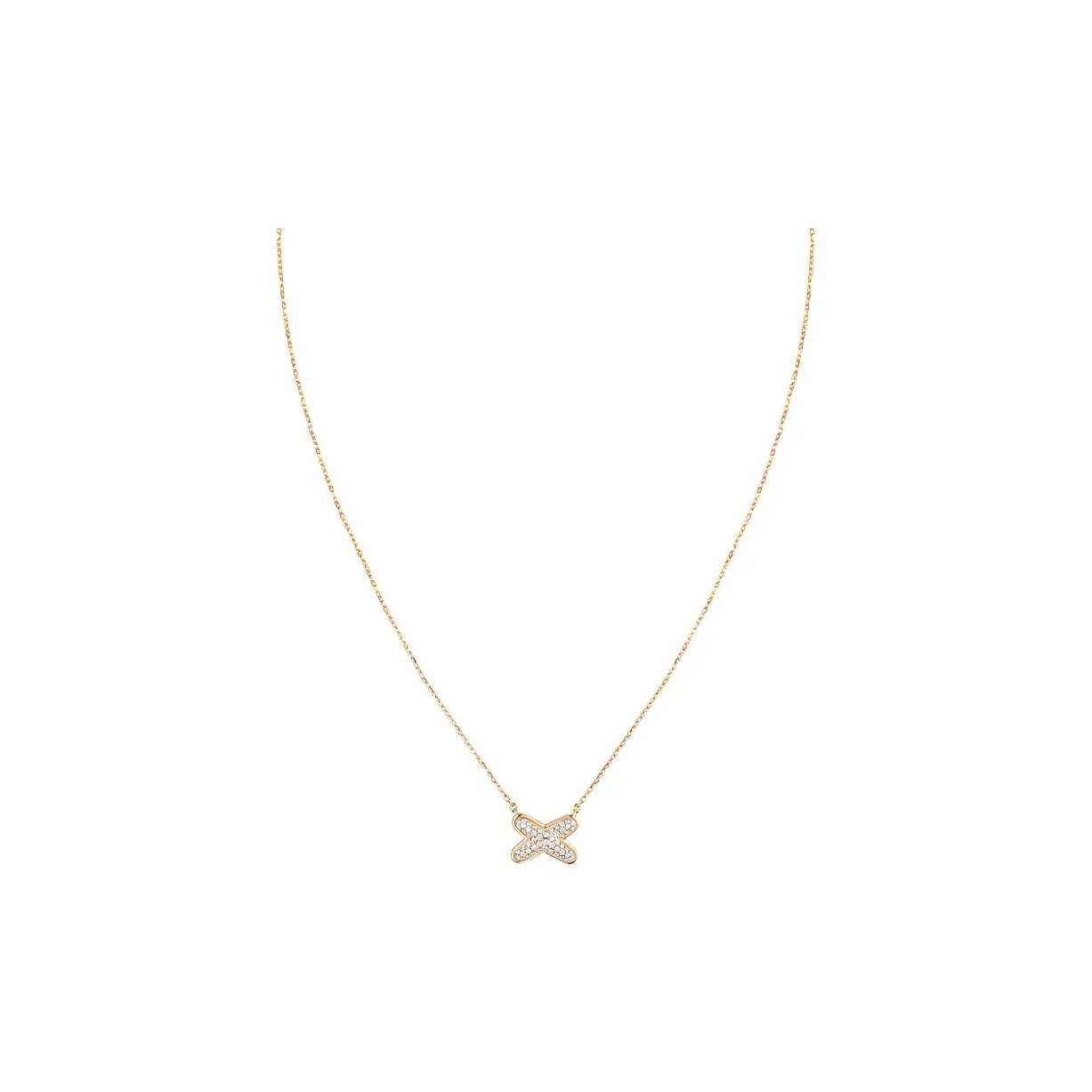 Chaumet Liens Lineage Lifetime Series 18K Rose Gold Necklaces Women's