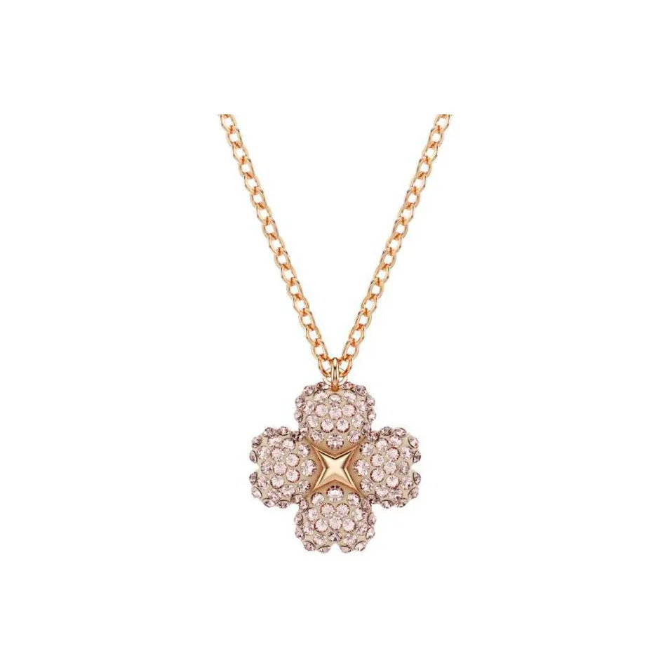 Swarovski Latisha Alloy Necklaces Women's Pink
