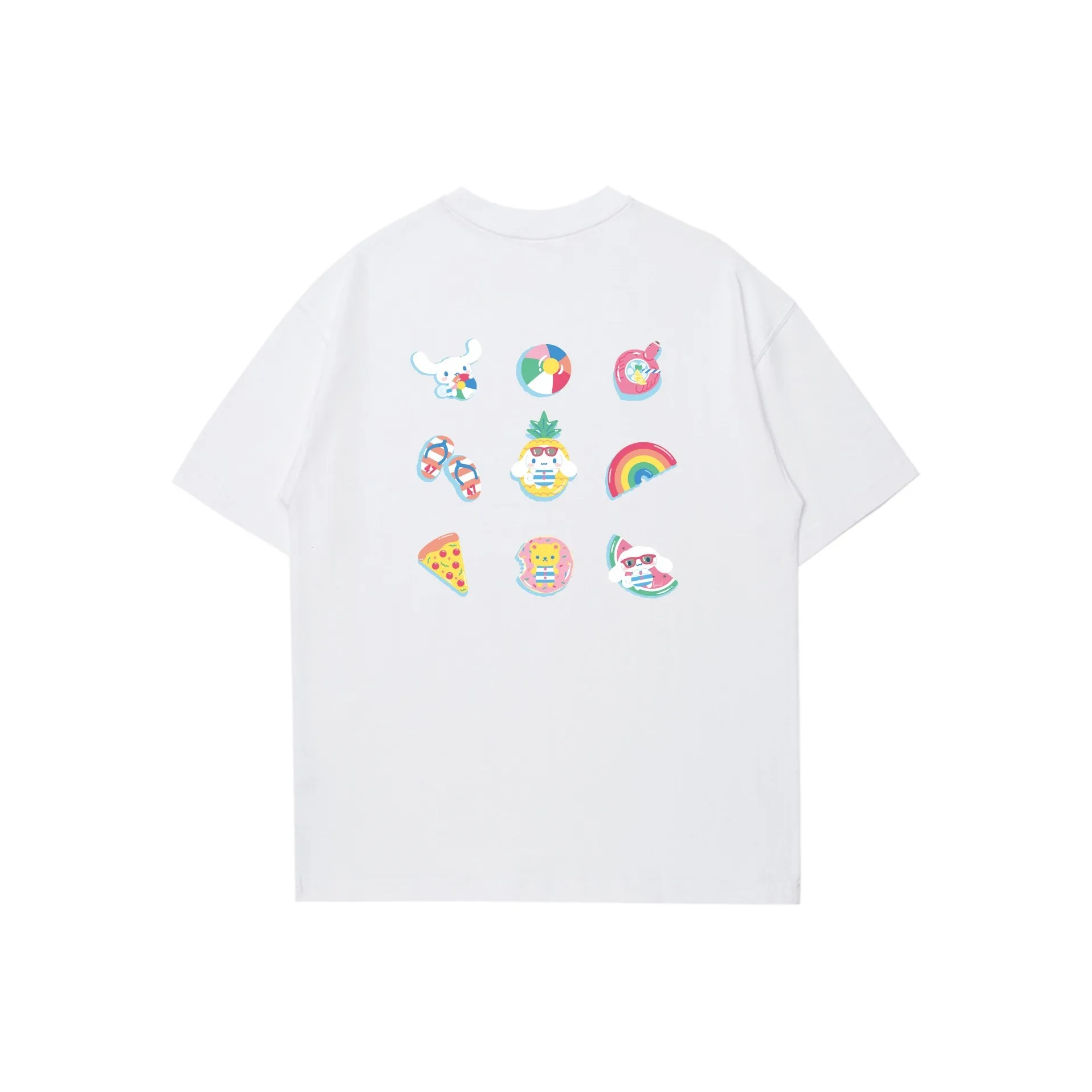 Sanrio X CINNAMOROLL Yugui Dog T-Shirt Унисекс