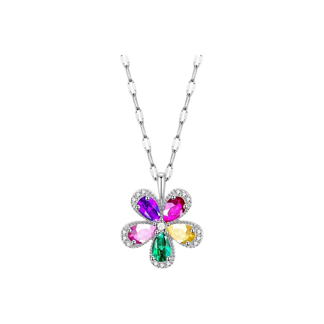 PIARA 925 Sterling Silver Necklaces Women's