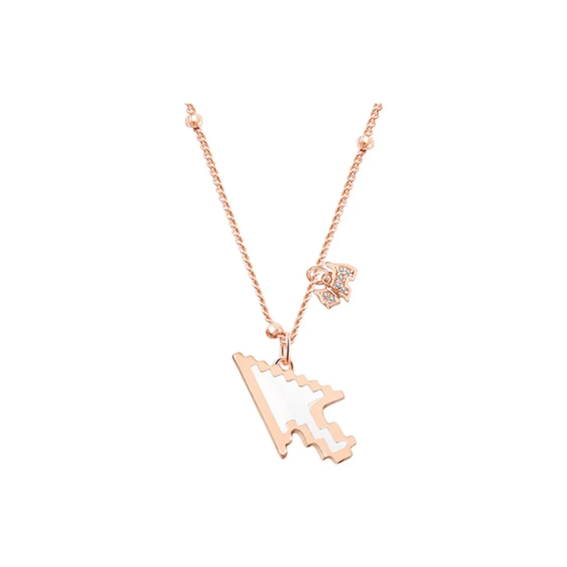 Agatha 925 Sterling Silver Collarbone Chain Necklace Women's