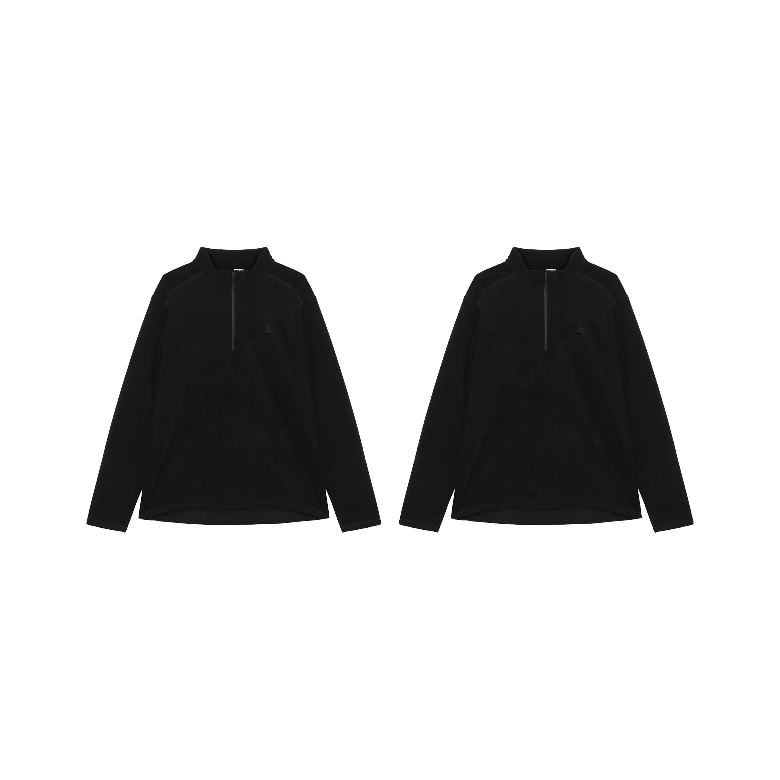 DECATHLON QUECHUA Флис Одежда Мужская Черная