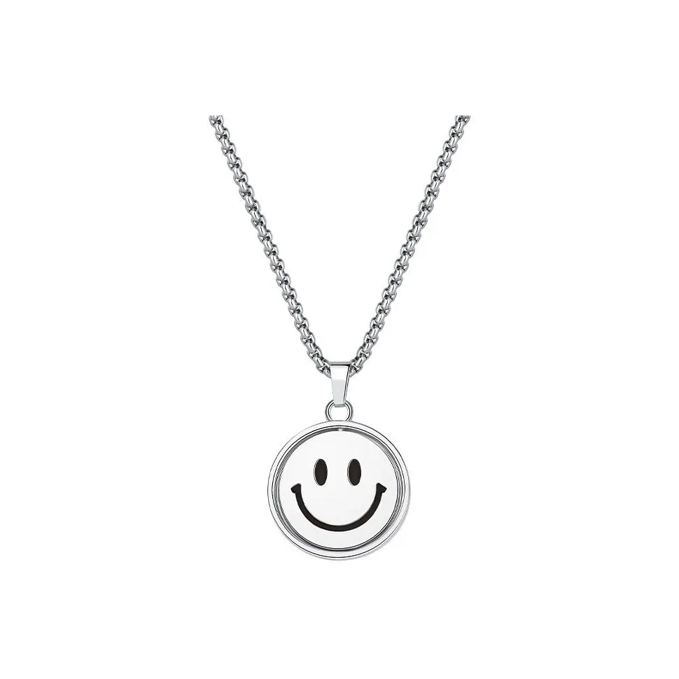 Asia Star Титановые стальные ожерелья унисекс