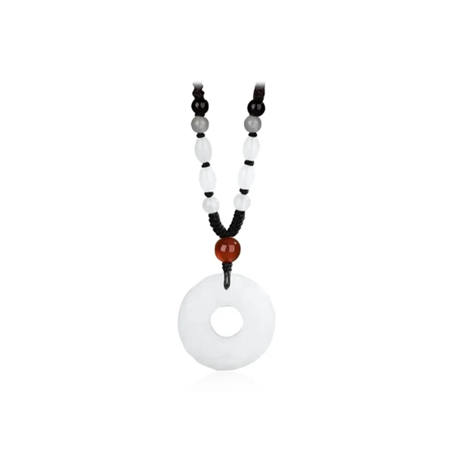 The Star Of The Water Shell Chalcedony Necklaces Unisex