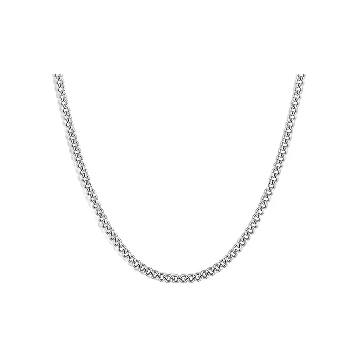 IDEAGEMER Титановые стальные ожерелья для мужчин