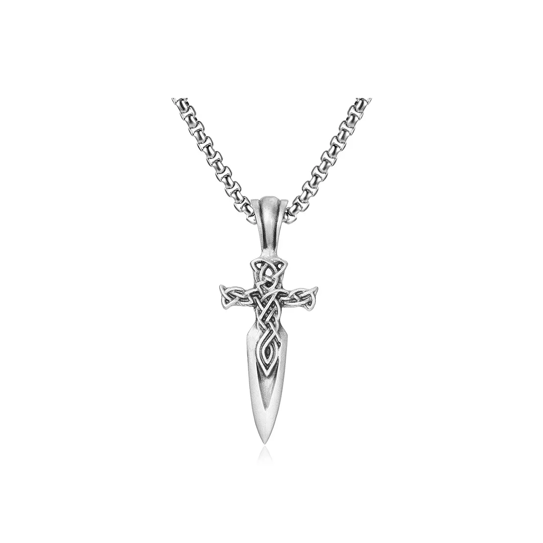 EVBEA Pure Олово Подвеска Ожерелье Мужское