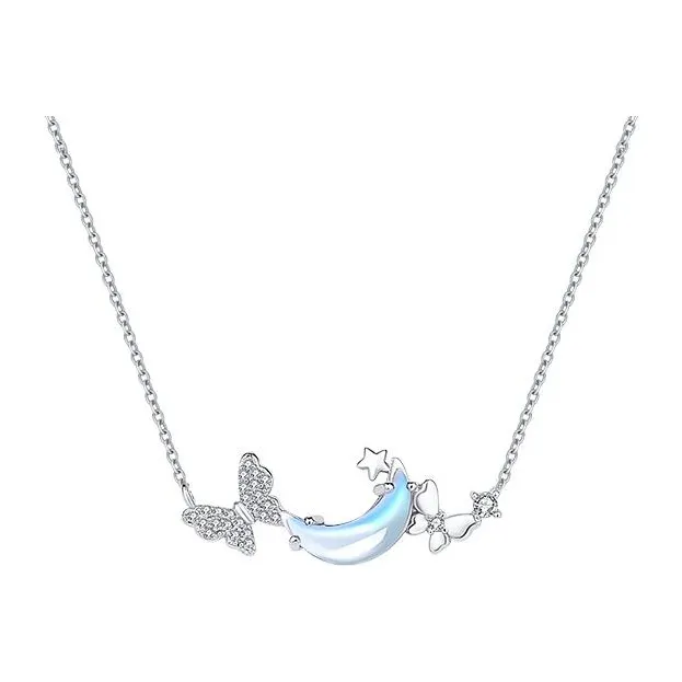 KADER 925 Sterling Silver Necklaces Women's
