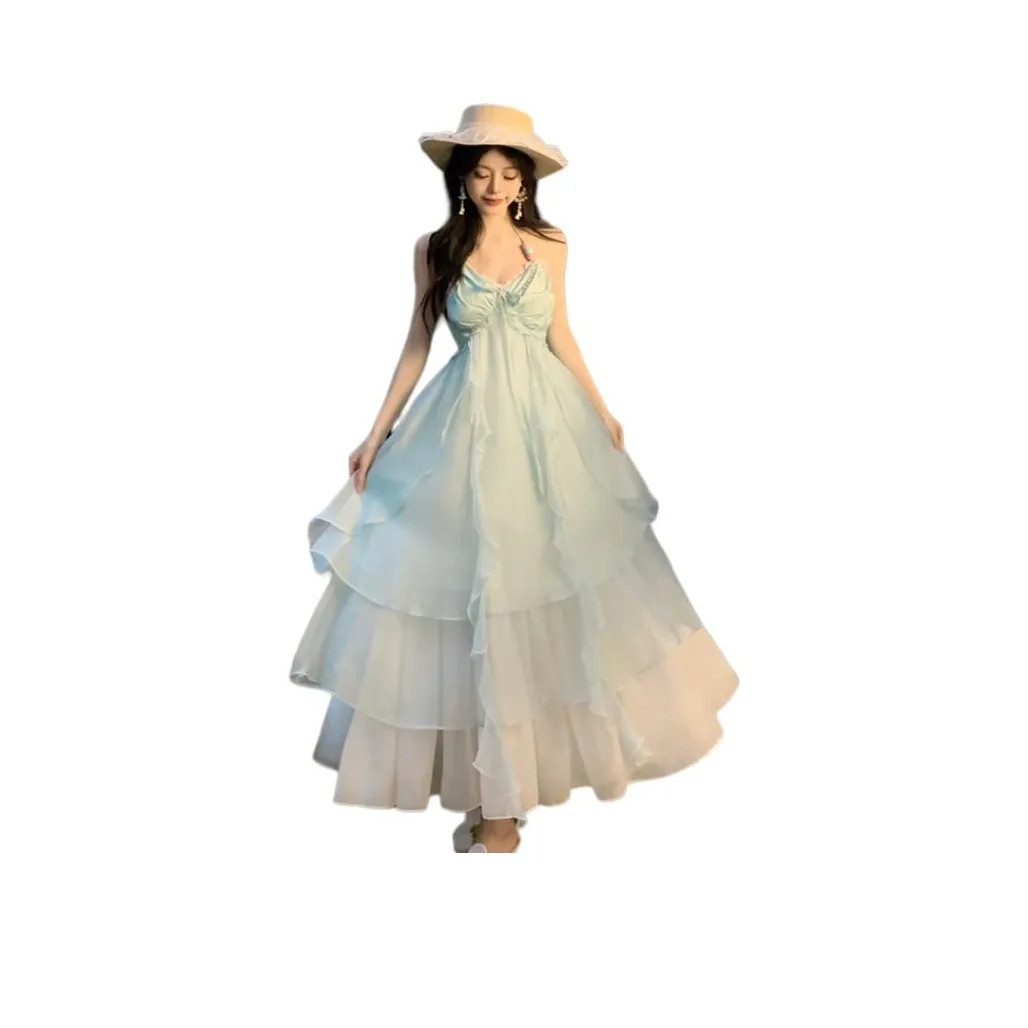 Mu Xiao Xin Мятный манбо Женские Слиплатья