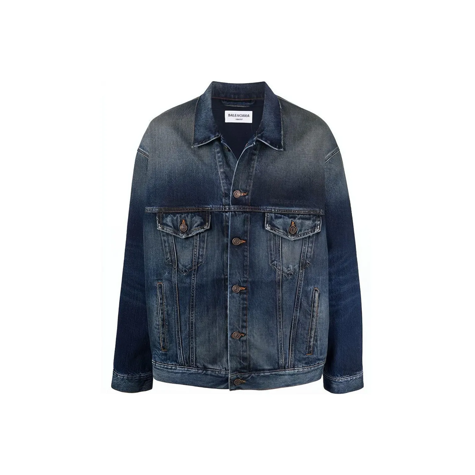 Balenciaga Denim Jacket Men's Blue