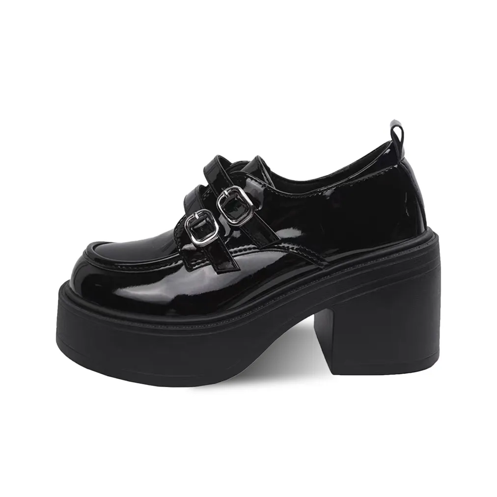 MADALLO Лоферы Яркий черный Женские