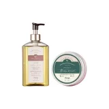 2종 세트: Cold Lychee & 로즈 보습 향기 목욕 오일 230g + Cold Lychee & 로즈 씨 솔트 목욕 스크럽 200g