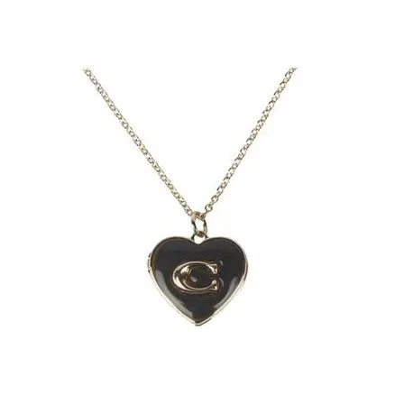 COACH Necklaces Women's Gold/Black