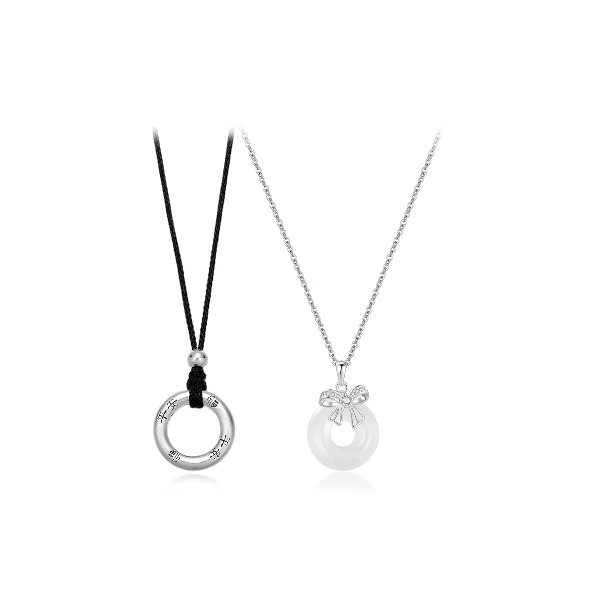 WANLIACC S999 Fine Silver Necklaces Unisex