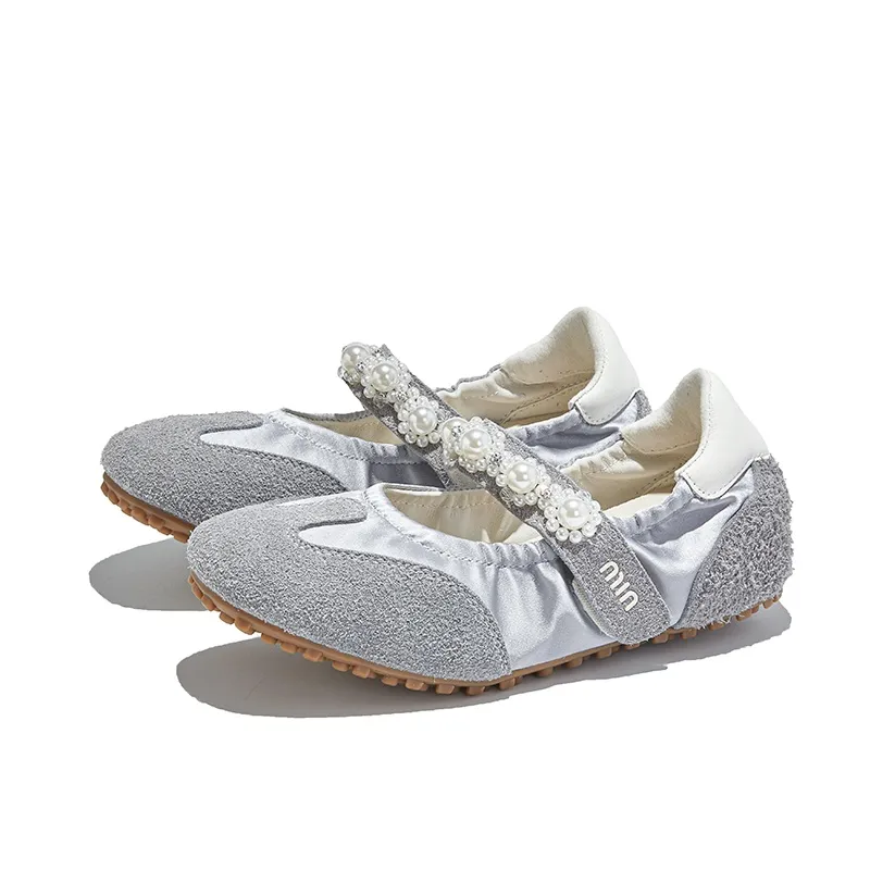 Chibang Плоская подошва Туфли Мэри Джейн Женские