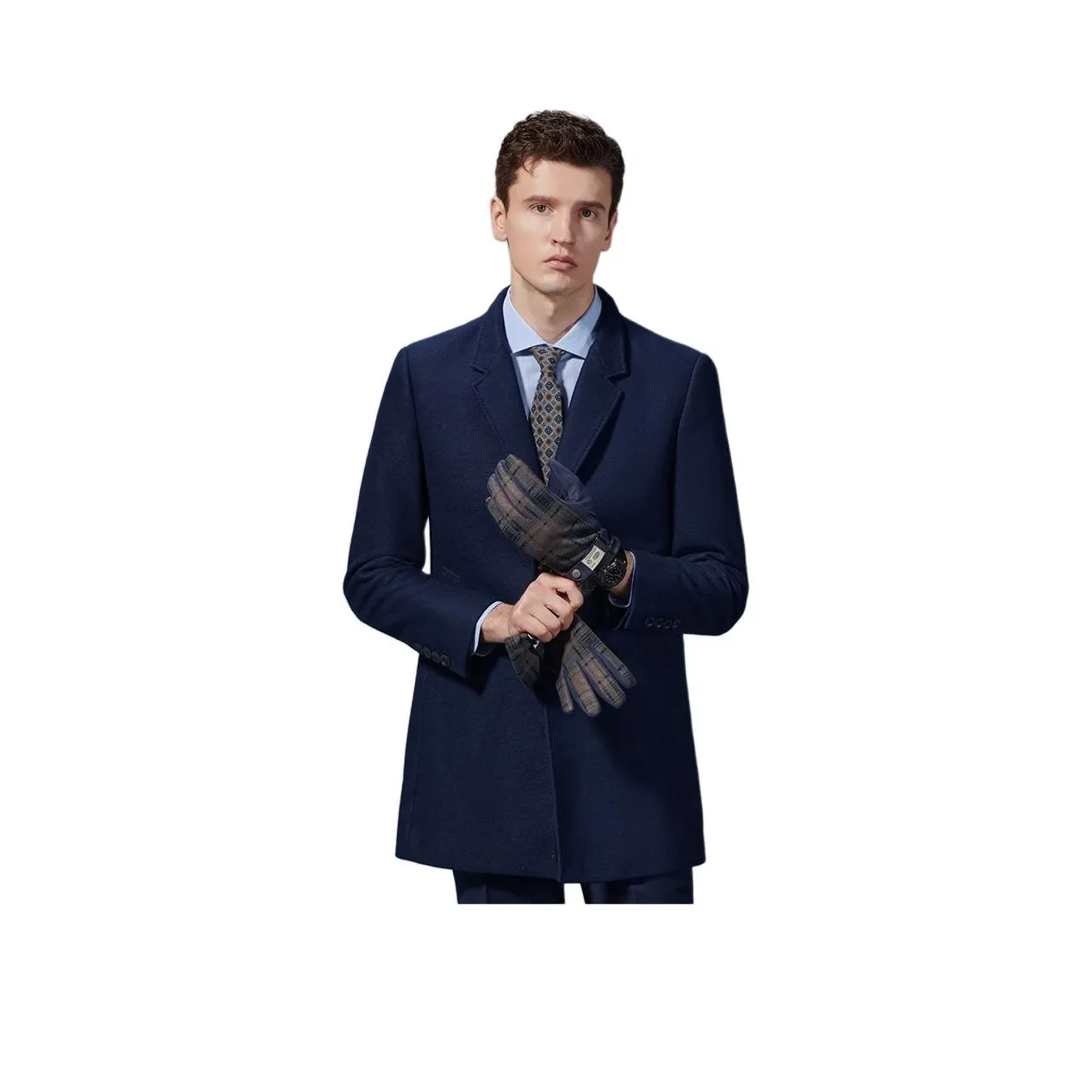 JODOLL Темно-синий Мужской Пальто