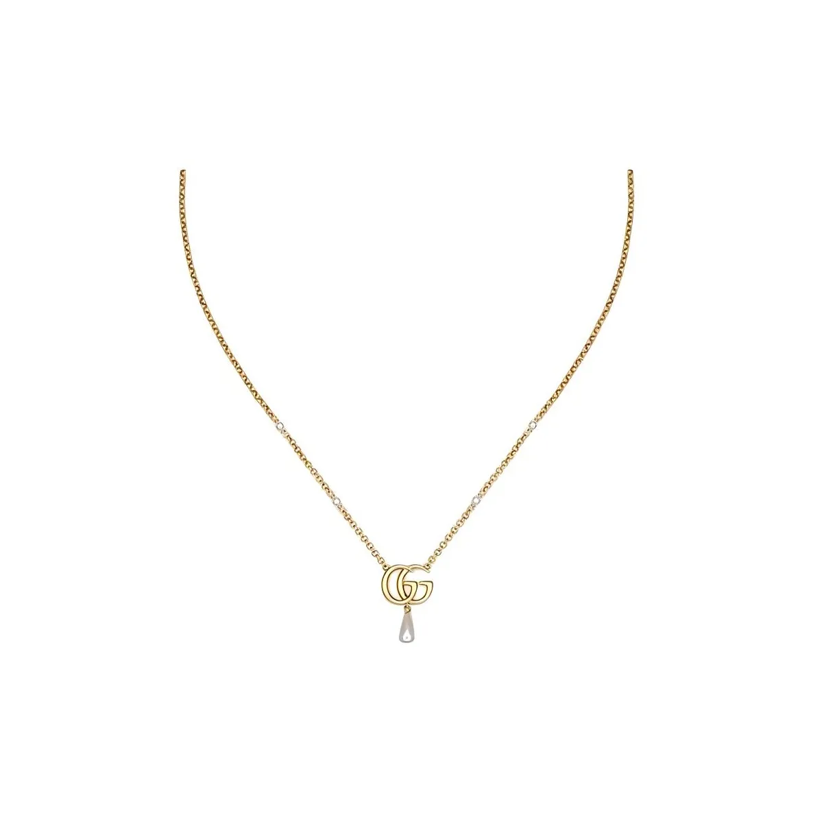 GUCCI Gg Marmont Pendant Necklace