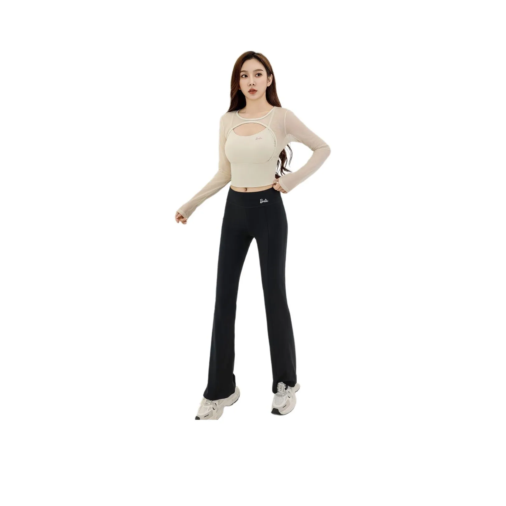 Барби Альбумин Женская Йога T-рубашка