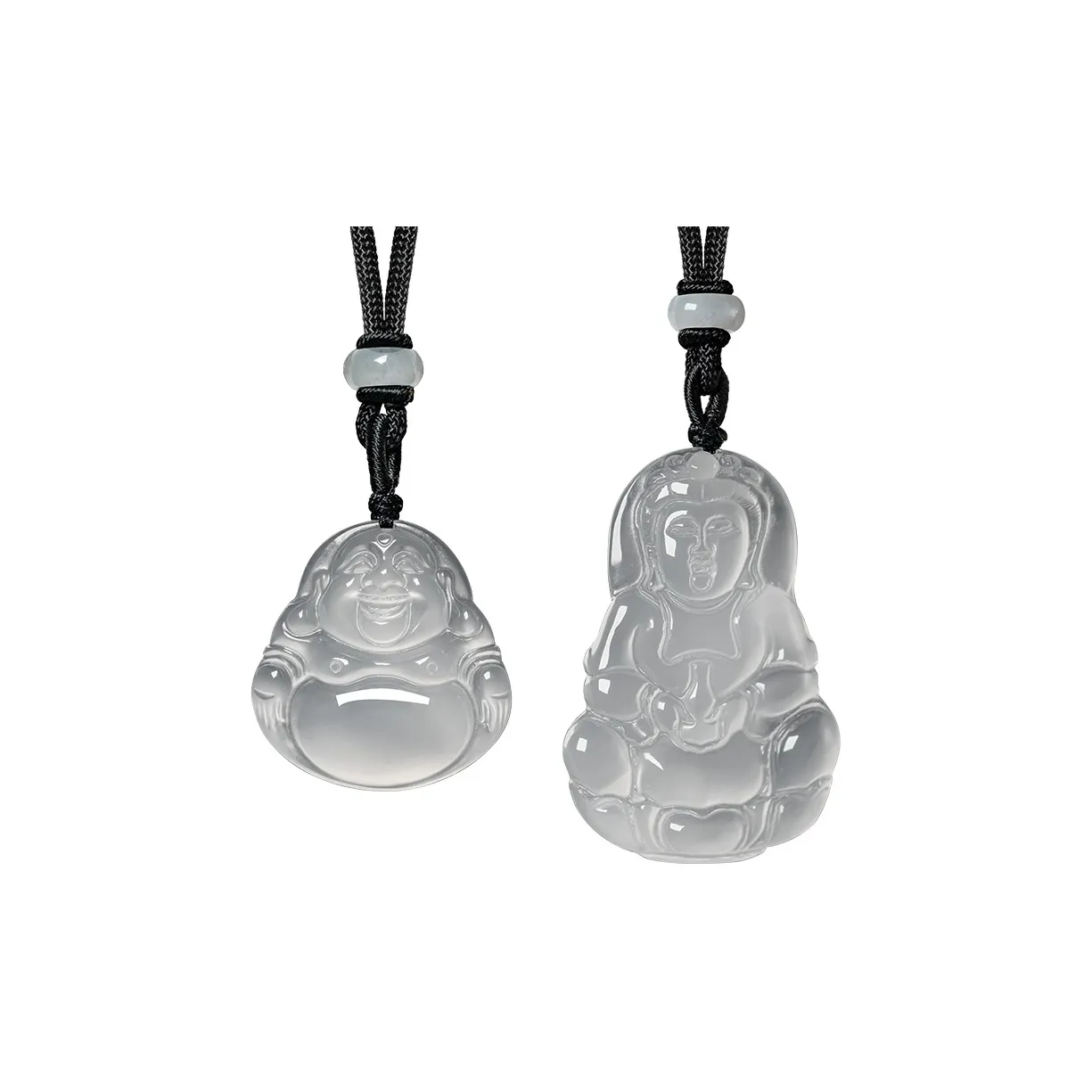 Princess Cui Chalcedony Jade Necklaces Unisex
