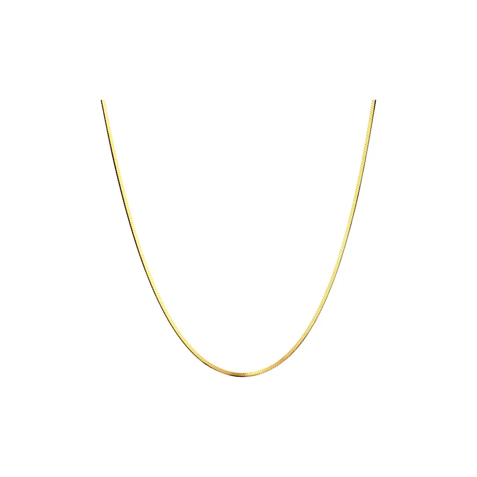 A.b.art 925 Sterling Silver 18K Gold Plated Necklaces Women's Gold Silver