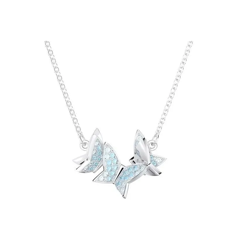 Swarovski Lilia Rhodium Plated Necklaces Women's