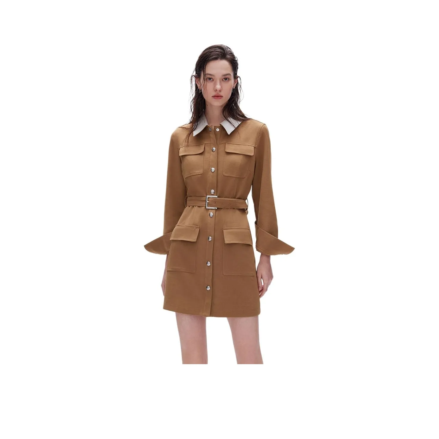 Only Женские Платья с Длинным Рукавом