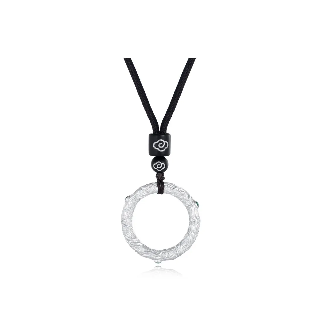 SHENGYALUO 999 Fine Silver Sterling Silver Necklaces Men's