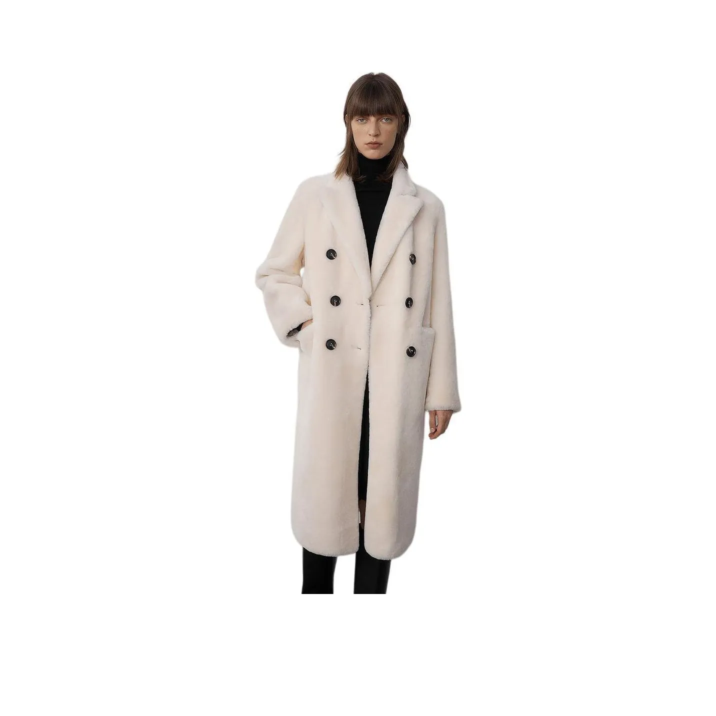 LETTRANS Экрю Женские Меховые изделия