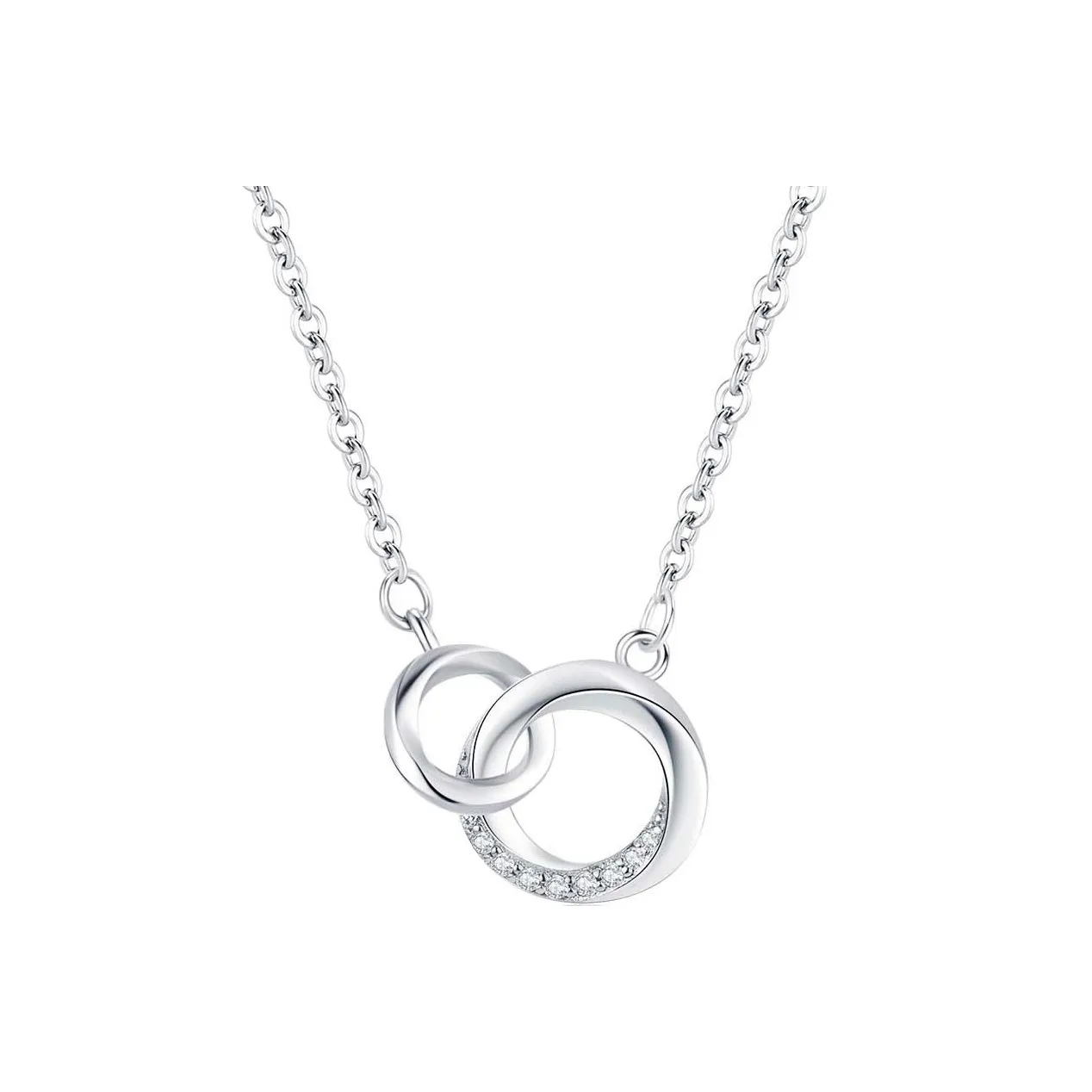 TEEX Микро Pave Циркон Ожерелья Унисекс