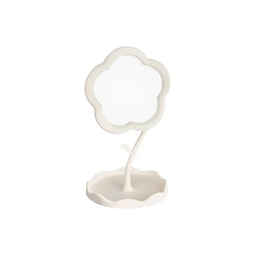 Stubborn Sunflower Стайлинг Зеркало для макияжа Desktop Floral Косметический инструмент