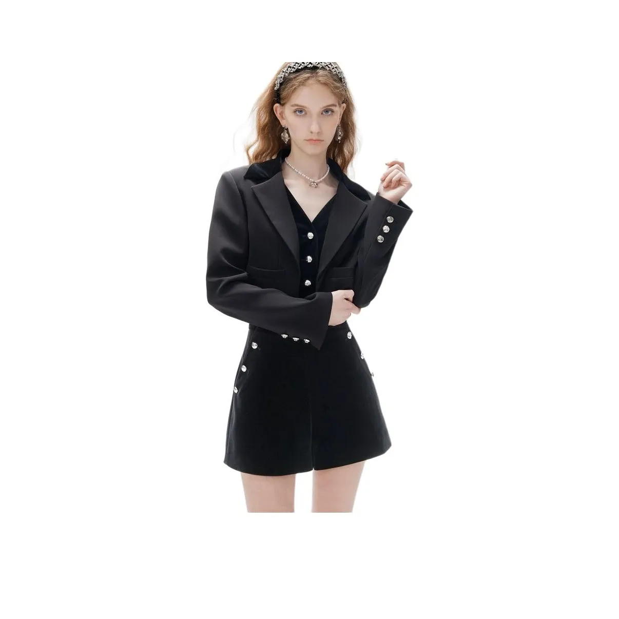 JORYAweekend Повседневные шорты Женские Черные