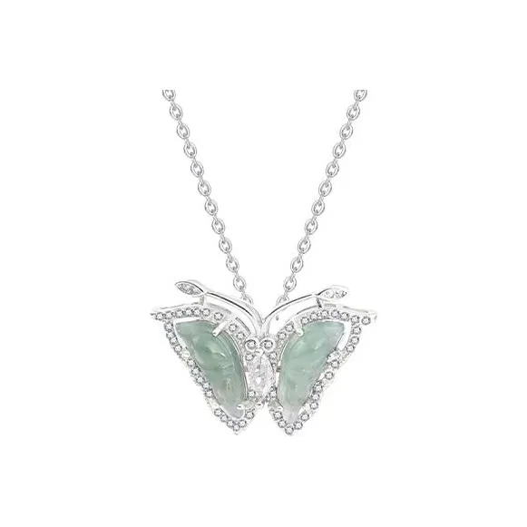 The Star Of The Water Shell Chalcedony Jade Necklaces Unisex