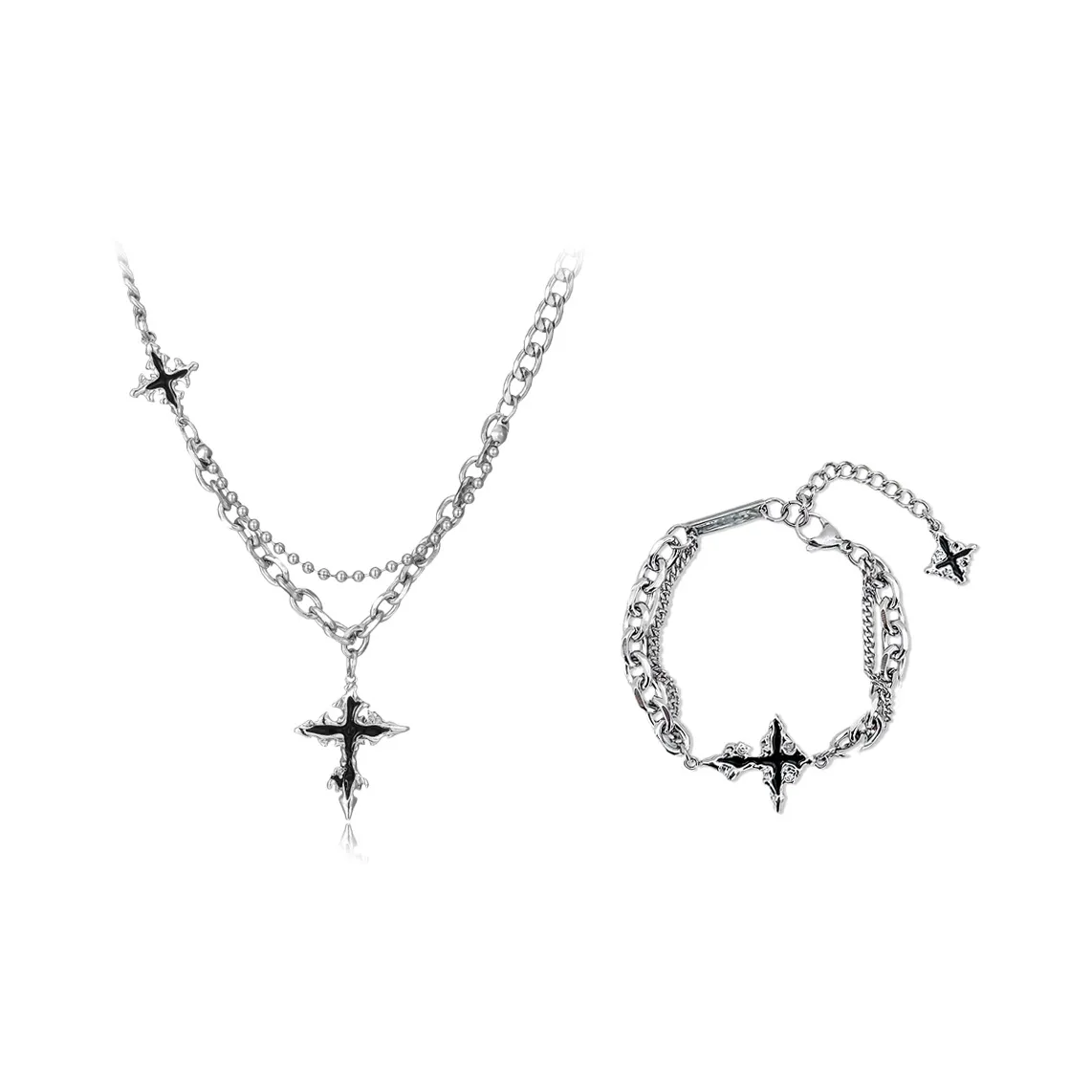 Ringlove Титановые стальные ожерелья унисекс