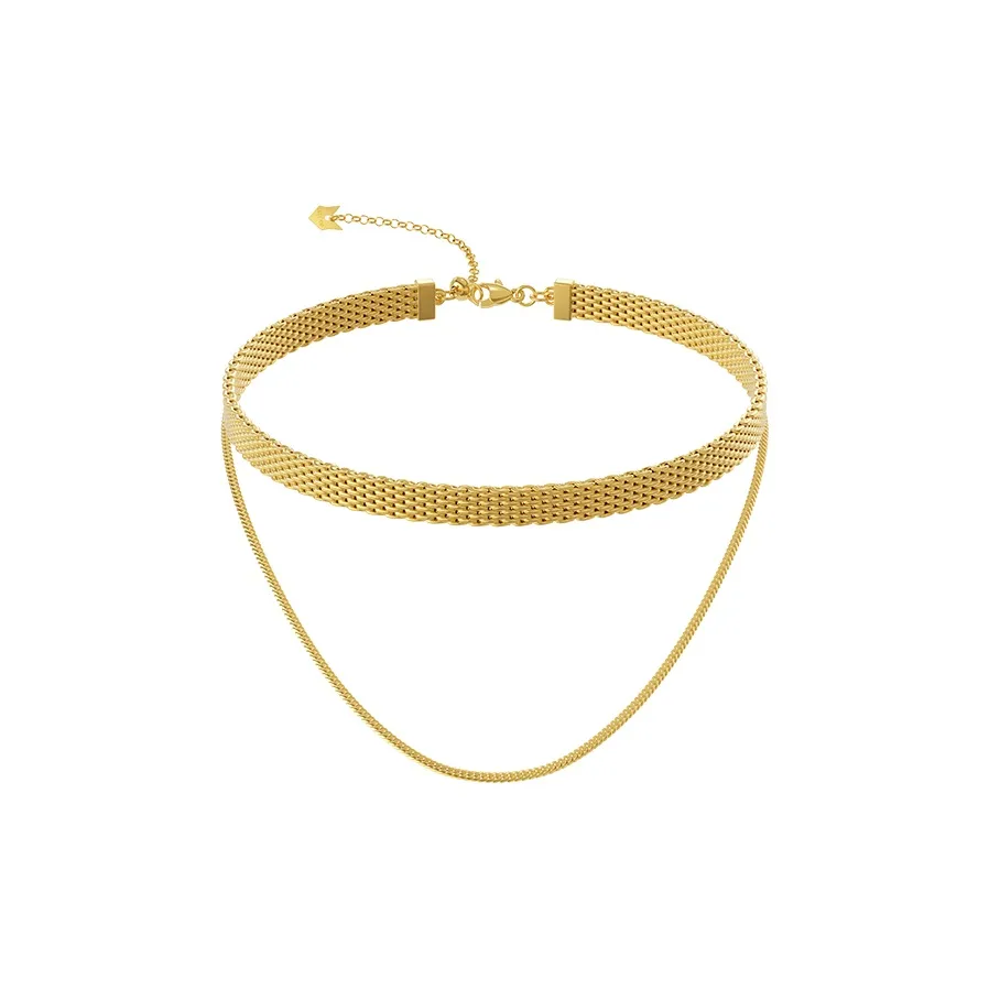 LELOUP Медный с родиевым покрытием 18К золото с покрытием медные ожерелья для женщин золото серебристый черный