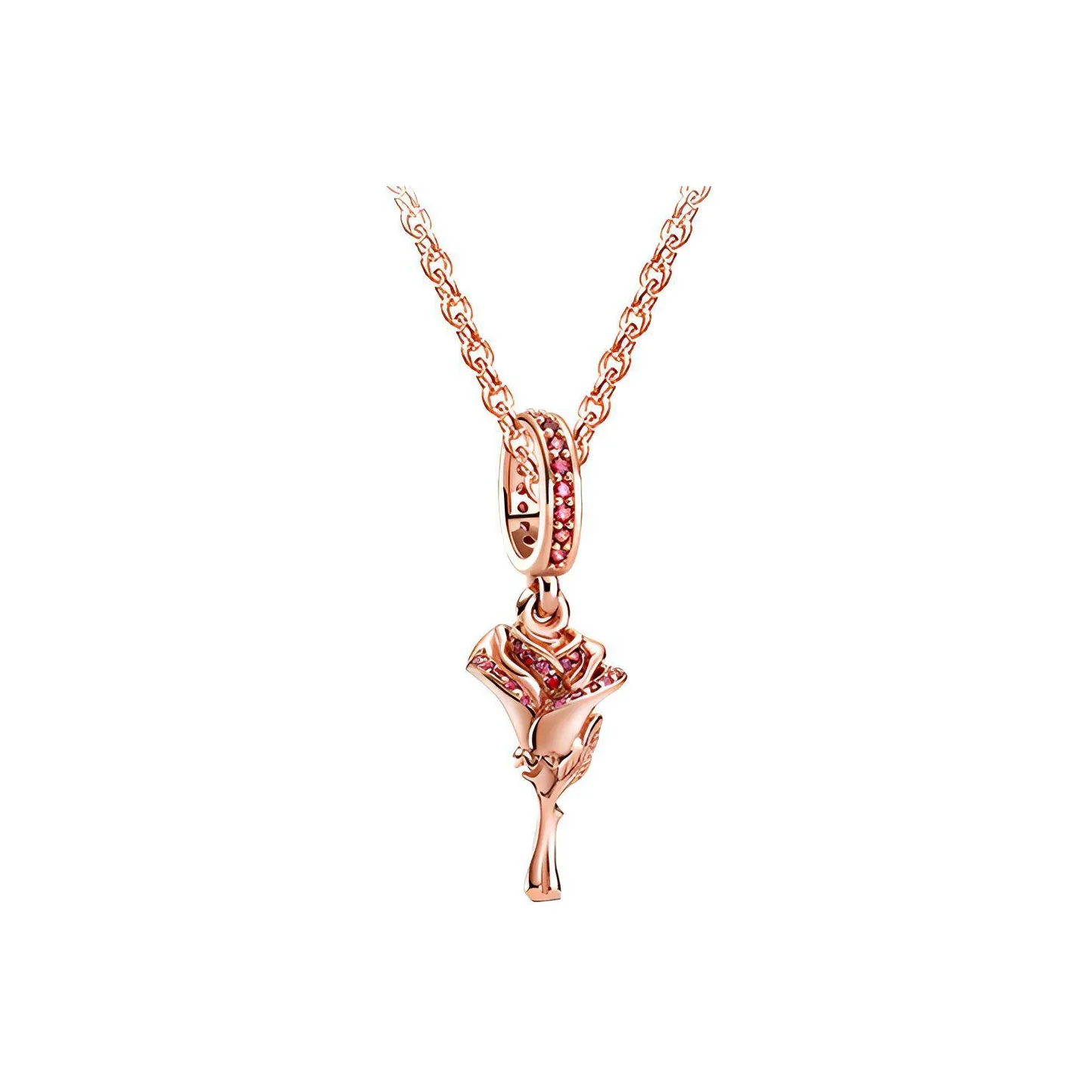 Pandora Синтетический Кубический Цирконий Стразы Ожерелье Женское