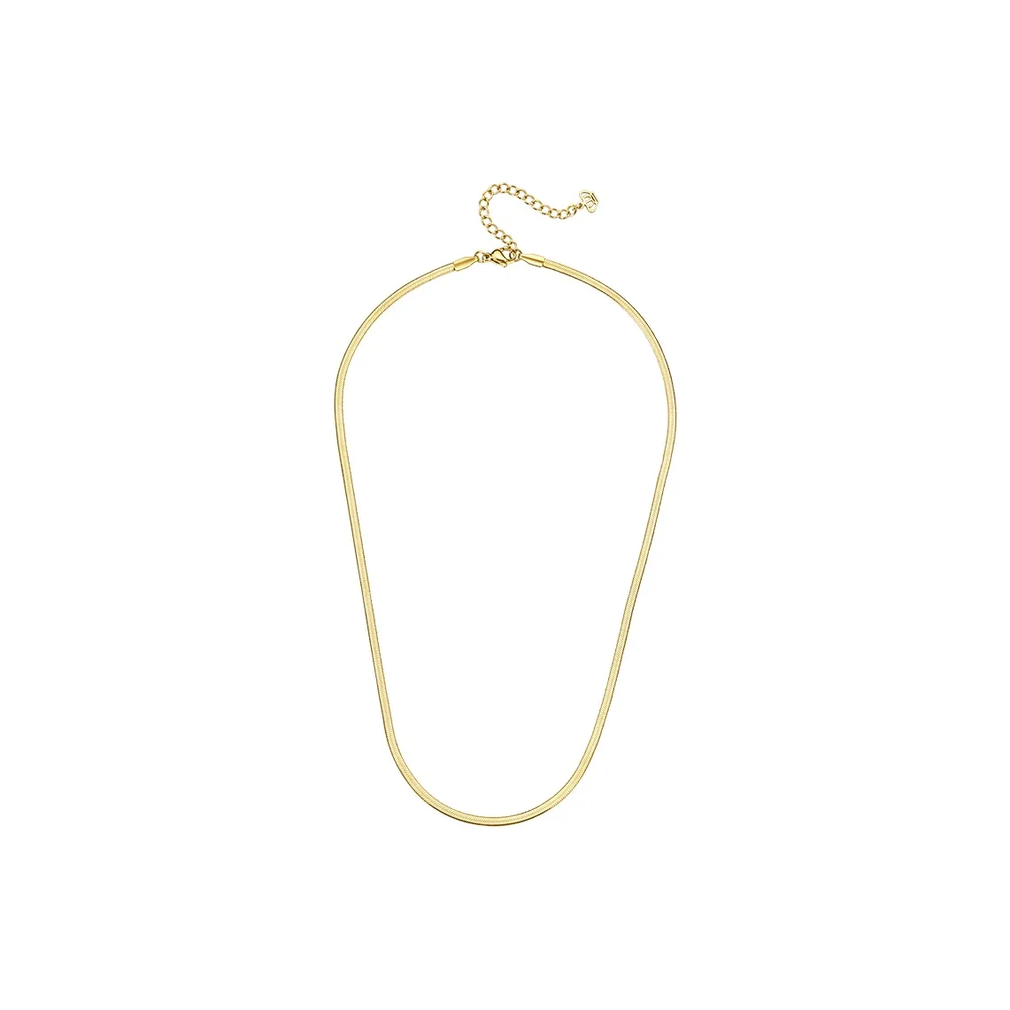 TIANWANG Нержавеющая сталь Стиль "Старые деньги" Элегантность Ожерелье Унисекс Золото